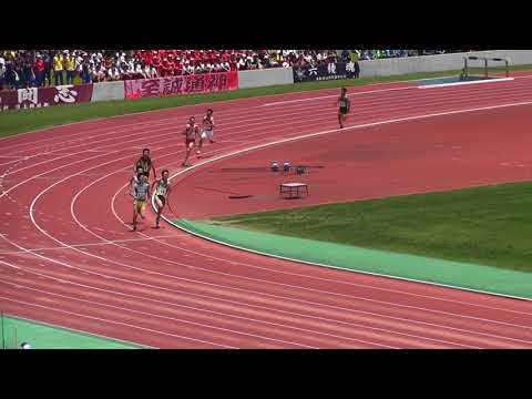 2018近畿IH陸上　男子4×400mリレー準決勝1組