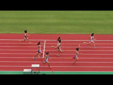 2017福井県陸上新人戦女子100m予選５組