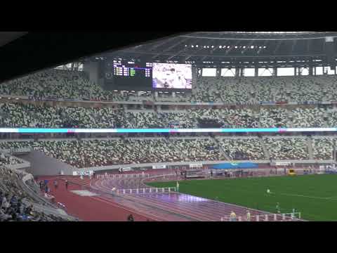 男子１部400mH予選１組　関東インカレ2022