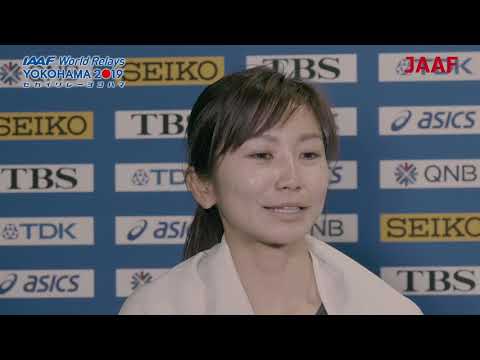 【世界リレー横浜】 男女混合シャトルハードルリレー決勝／2位　55秒59