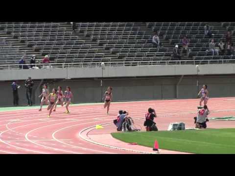2015織田記念陸上 女子200m予選 1