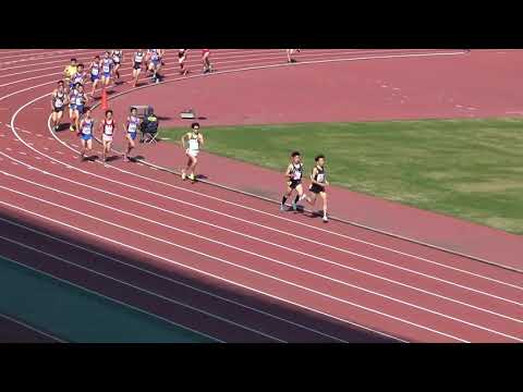 2019 県記録会 高校・一般男子1500mタイムレース3組
