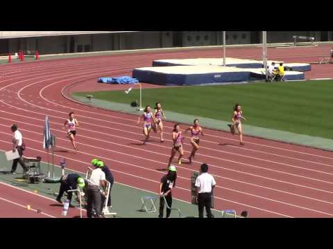 2015 日本インカレ陸上 女子200m 予選6