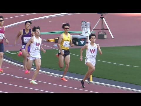 決勝 男子800m 東京選手権陸上2023