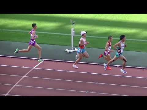 20201128山口陸協中長距離記録会 男子3000m第3組