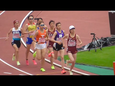 決勝 U20女子3000m 日本選手権陸上2023