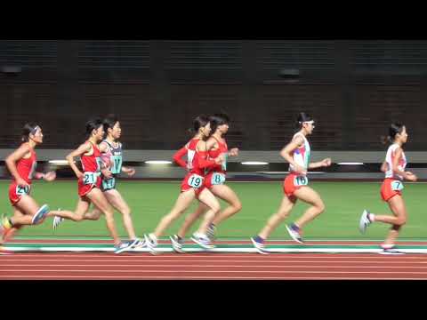 2018年度 第3回神戸市長距離記録会 女子5000m1組