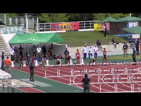 2015年 近畿IH 陸上 男子八種競技 110mH 1～3組