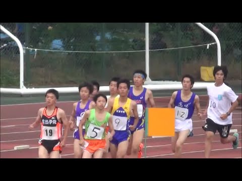 平成国際大学長距離競技会2016.5.29 男子3000m1組
