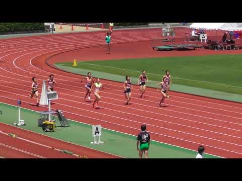 2018京都IH陸上　女子200m決勝
