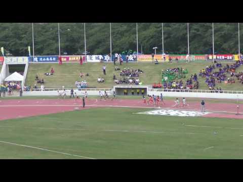 H29　北関東　男子4x100mR　予選1組　大会新記録　作新学院