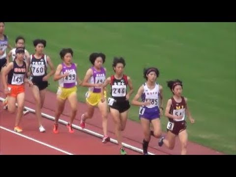 群馬県高校新人陸上2017 女子1500m決勝