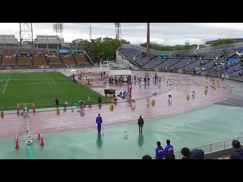 2018京都高校陸上春季大会　女子4×100mTRリレー決勝1組