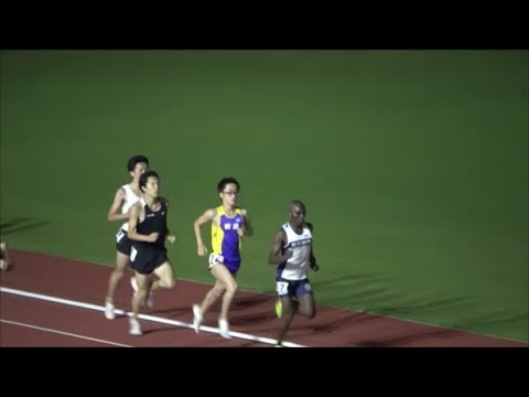 トライアルinいせさきナイター2019 男子3000m14組　群馬県高校新記録