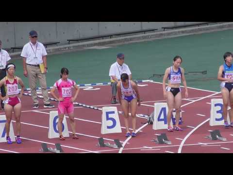 2019 東北陸上競技選手権 女子 100m 予選3組