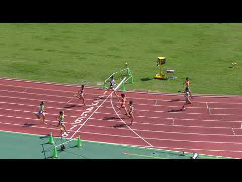 H29　千葉県高校新人　女子200m　予選6組