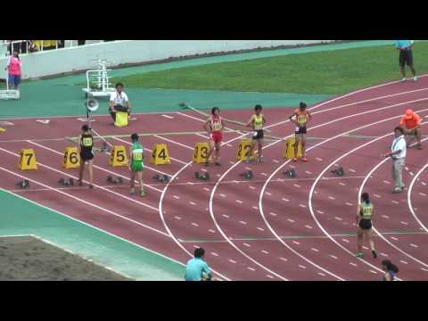 H29　千葉県中学総体　3年女子100m　決勝