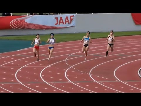 女子400m決勝 富士北麓ワールドトライアル2019