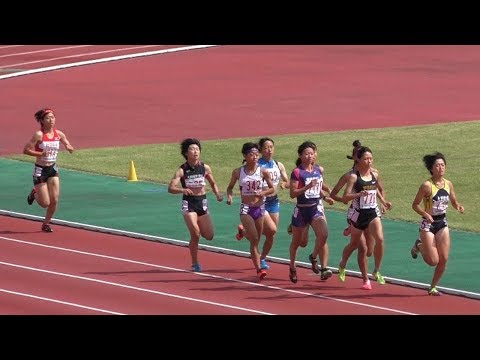 2017 東北総体 陸上 女子800メートル予選1組目