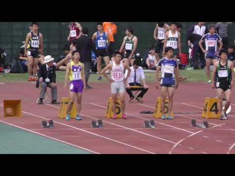 20170422群馬リレーカーニバル男子100m2組