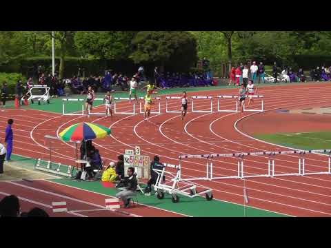 2018京都高校陸上　市内ブロック予選　男子400mH3組
