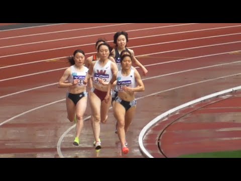 女子800ｍタイムレース 関東学連春季オープン陸上2023