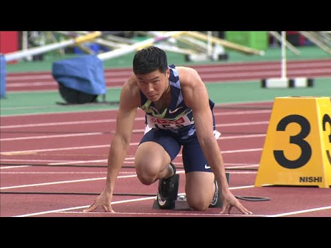 【第104回日本選手権】 男子 200ｍ 予選3組