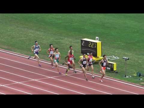 H29　南関東　男子800m　予選2組