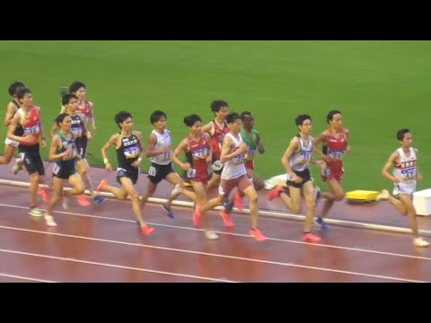 B決勝 グランプリ男子5000m 織田記念陸上2024