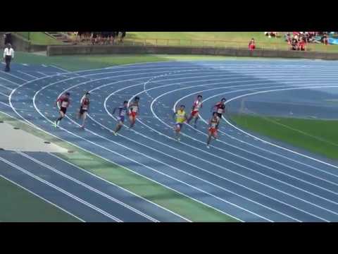 2017 茨城県高校個人選手権陸上 男子200m決勝