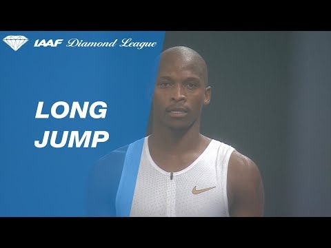 Luvo Manyongo Wins Men&#039;s Long Jump - IAAF Diamond League Shanghai 2018
