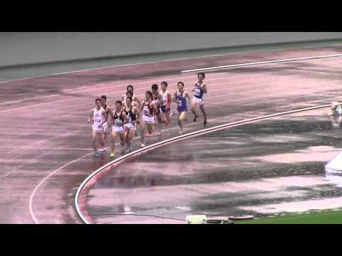 2015 西日本インカレ陸上 男子1500m 決勝