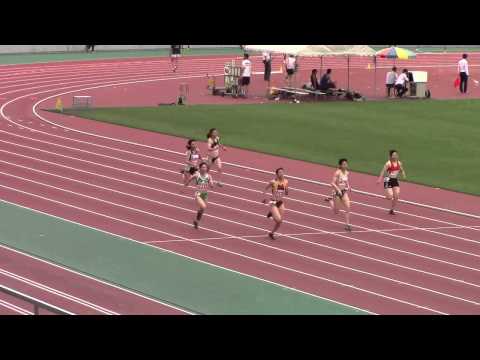 2015 東海学生陸上 女子200m 予選3