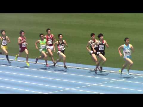 柴田隆平1:52.80 / 2016東京都高校陸上 (都総体) 男子800m決勝 + 表彰式