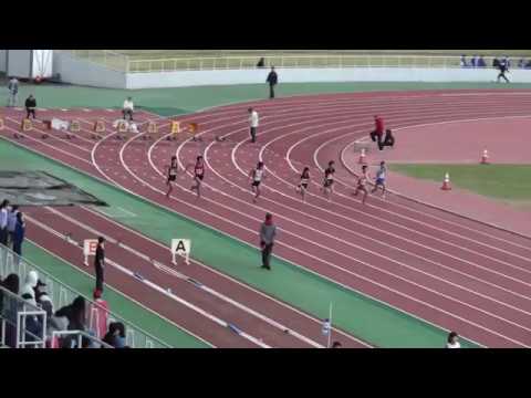 2018 第1回県記録会 中学男子100m9組