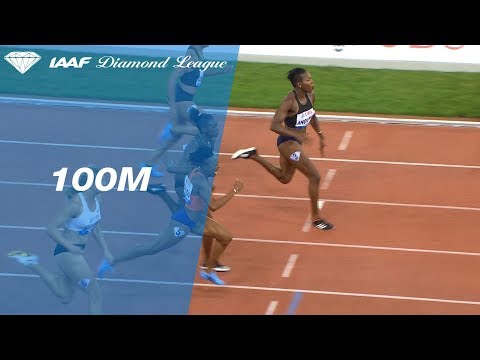 Murielle Ahouré Overpowers the 100 Meter Field to Win the Diamond League Final