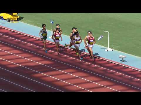 H30　日本インカレ　男子800m　予選3組