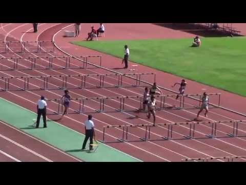 2015 関東選手権陸上 女子100mH 予選4組