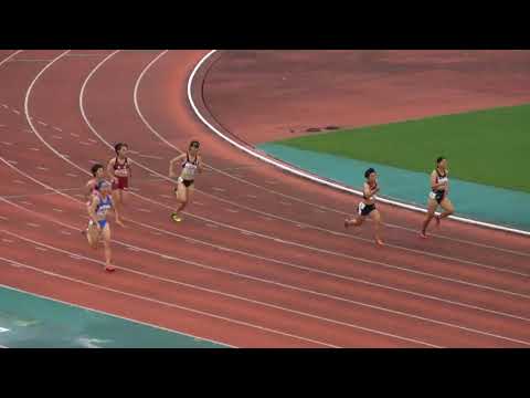 全国高校総体陸上南九州大会（沖縄）女子200m予選4組