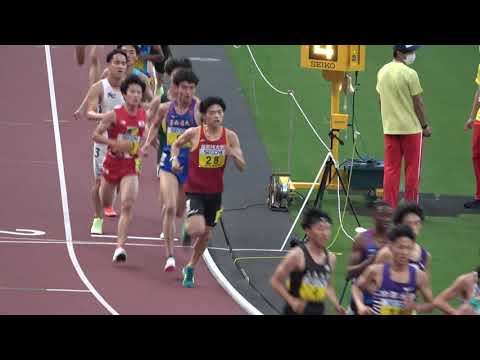 関東インカレ5000m予選2組(男子2,3部) 2022.5.20