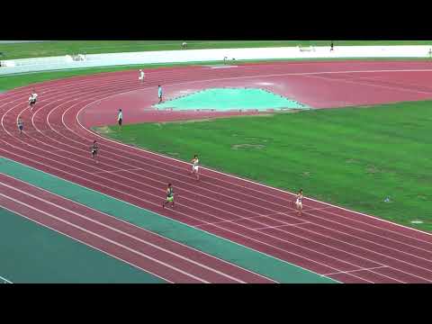 H29　千葉県ｼﾞｭﾆｱｵﾘﾝﾋﾟｯｸ最終選考　BC男子4x100mR　1組
