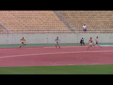 2017 東海学生陸上 男子400m 予選 6