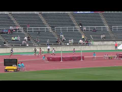 2017 東北高校陸上 男子 200m 予選2組