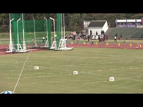 2018 関西学生陸上競技種目別選手権大会　女子200ｍ準決勝3組