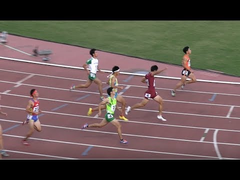 少年男子A 100m決勝 ★茨城国体陸上 2019.10