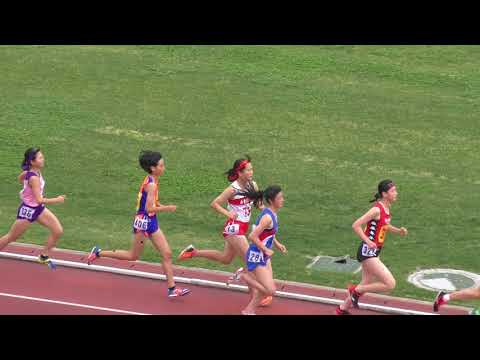 H30　千葉県高校総体　女子1500m　予選1組