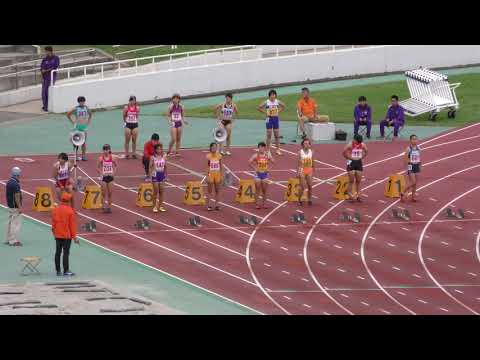 H30　千葉県高校新人　女子100m　予選1組