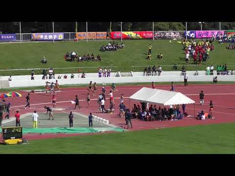 H29　千葉県高校新人　男子200m　予選6組