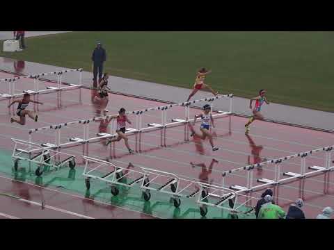 20180414101357県記録会中女100ｍH1組高山 咲輝