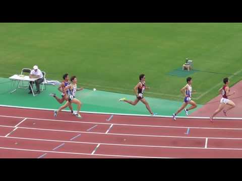 2017年度 兵庫選手権 男子800m決勝
